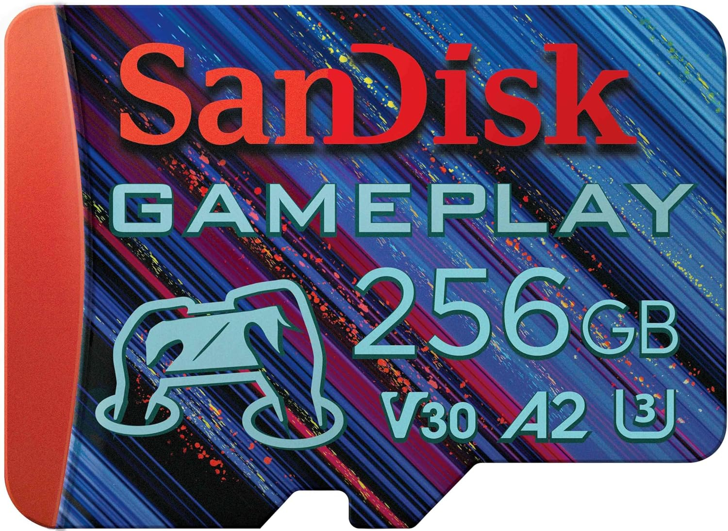Memorijska kartica SANDISK GamePlay microSDXC UHS-I Card, 256GB Gaming microSDXC, 190MB/s, 130MB/s W, UHS-I, V30, U3, C10, RPD1-0