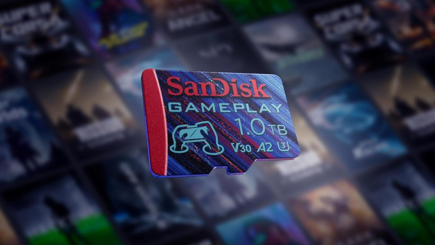 microSDXC memorijska kartica → SANDISK → SanDisk GamePlay 1TB (190MB/s, UHS-I, V30, U3, C10)