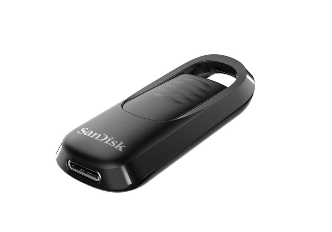 SanDisk Ultra Slider USB Type-C Flash Drive, 256GB USB 3.2 Gen 1-5