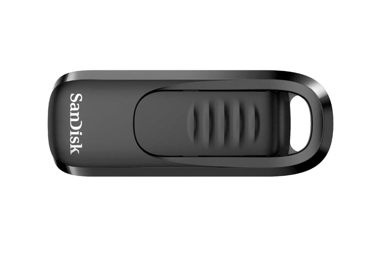 SanDisk Ultra Slider USB Type-C Flash Drive, 64GB USB 3.2 Gen 1-3