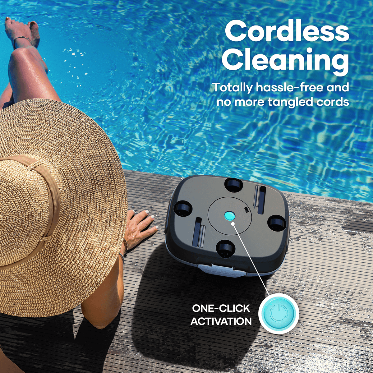 Aiper Scuba 800 battery robot vacuum cleaner for swimming pools-7