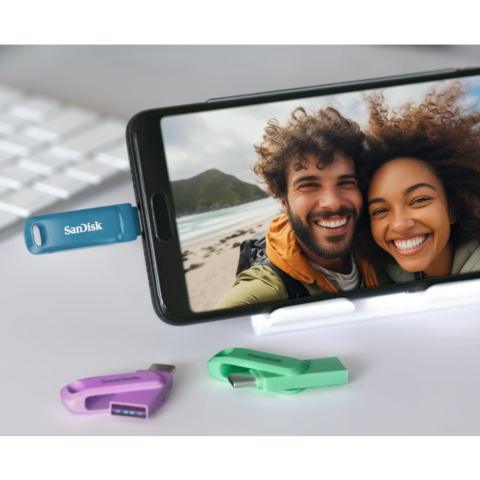 SanDisk USB 256GB Ultra Dual Drive Go USB Type-C 400MB/s 64GB blue-9