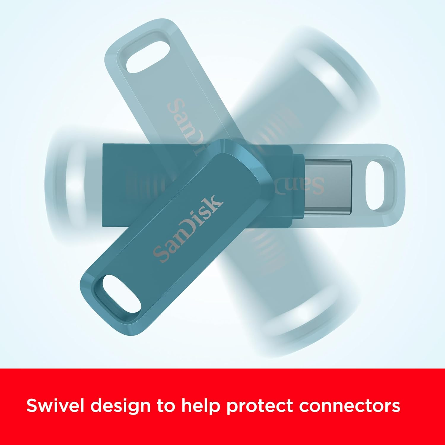 SanDisk USB 256GB Ultra Dual Drive Go USB Type-C 400MB/s 64GB blue-0
