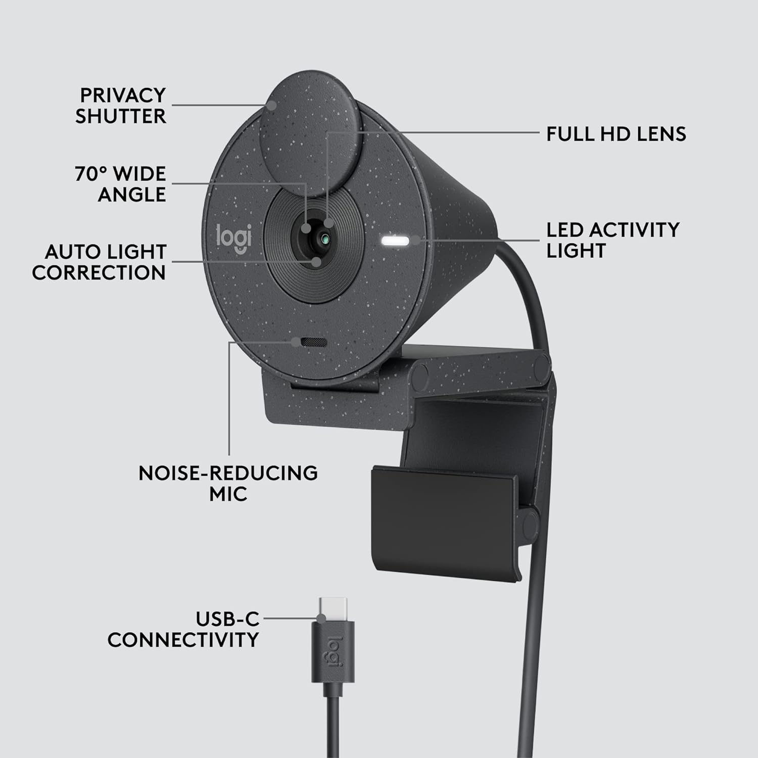 Web kamera LOGITECH Brio 305 Full HD