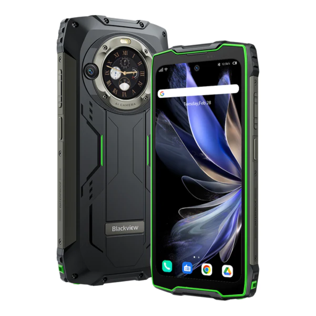 Mobitel BLACKVIEW robusni BV9300 Pro 12GB/256GB s ugrađenom svjetiljkom od 100 lm, zeleni-2