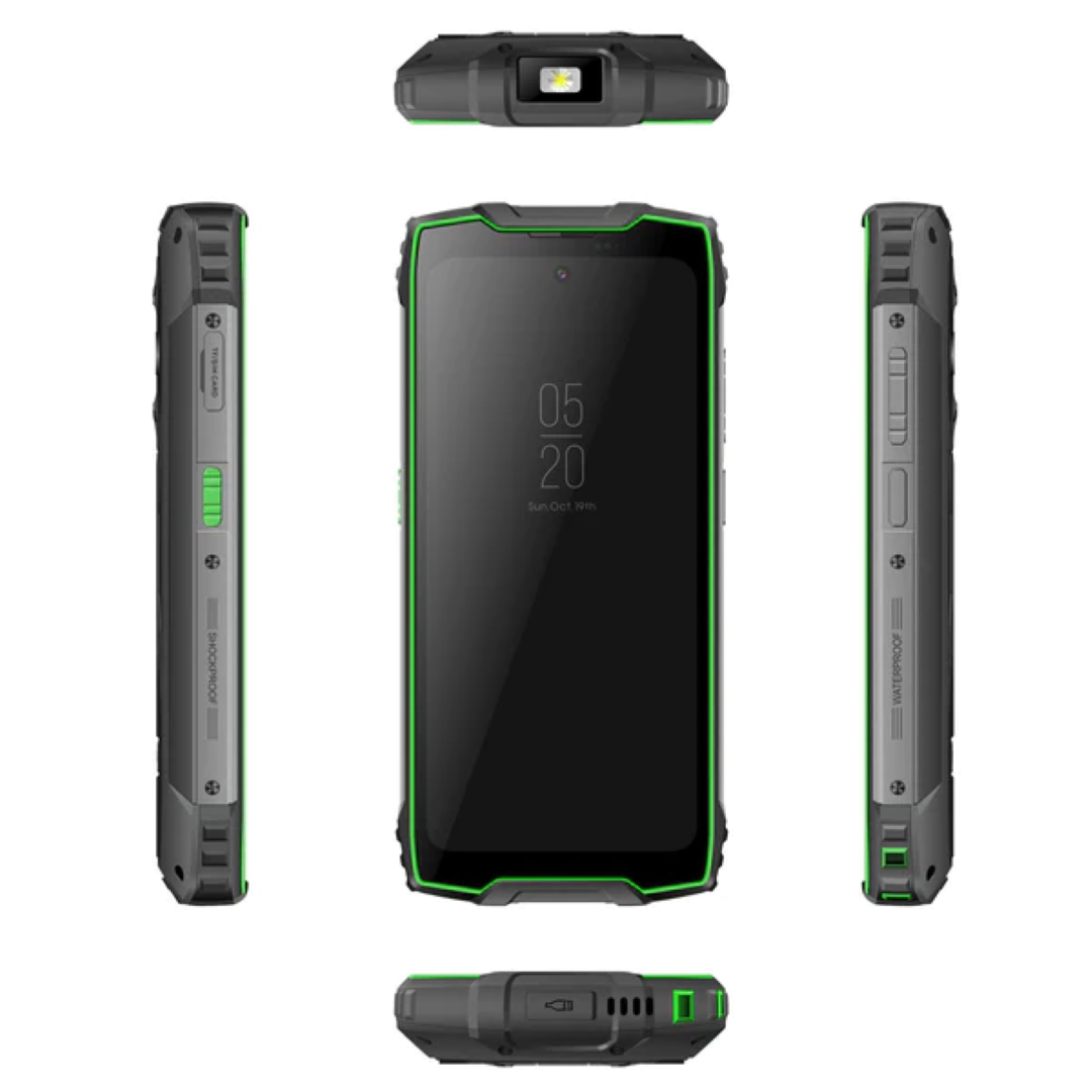 Mobitel BLACKVIEW robusni BV9300 Pro 12GB/256GB s ugrađenom svjetiljkom od 100 lm, zeleni-4