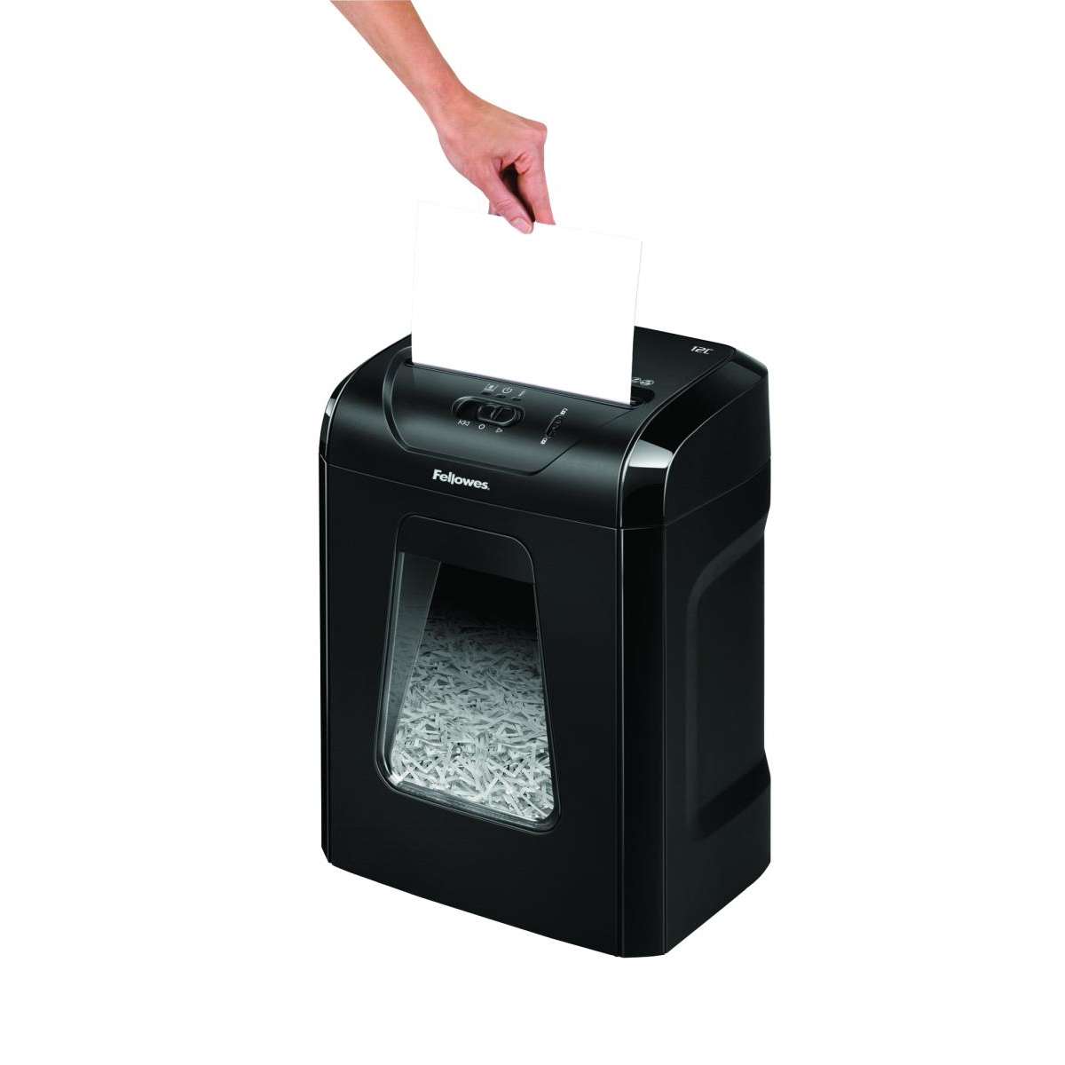 Fellowes Powershred 12C Cross-Cut Shredder-3
