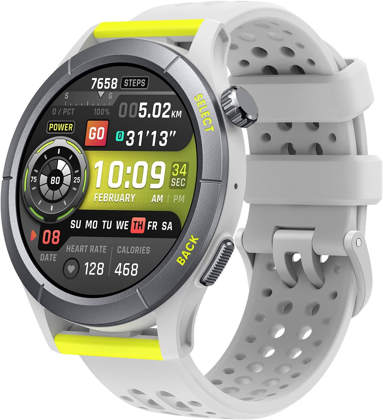 Pametni sat AMAZFIT Cheetah 46 mm GPS MaxTrack Round Grey