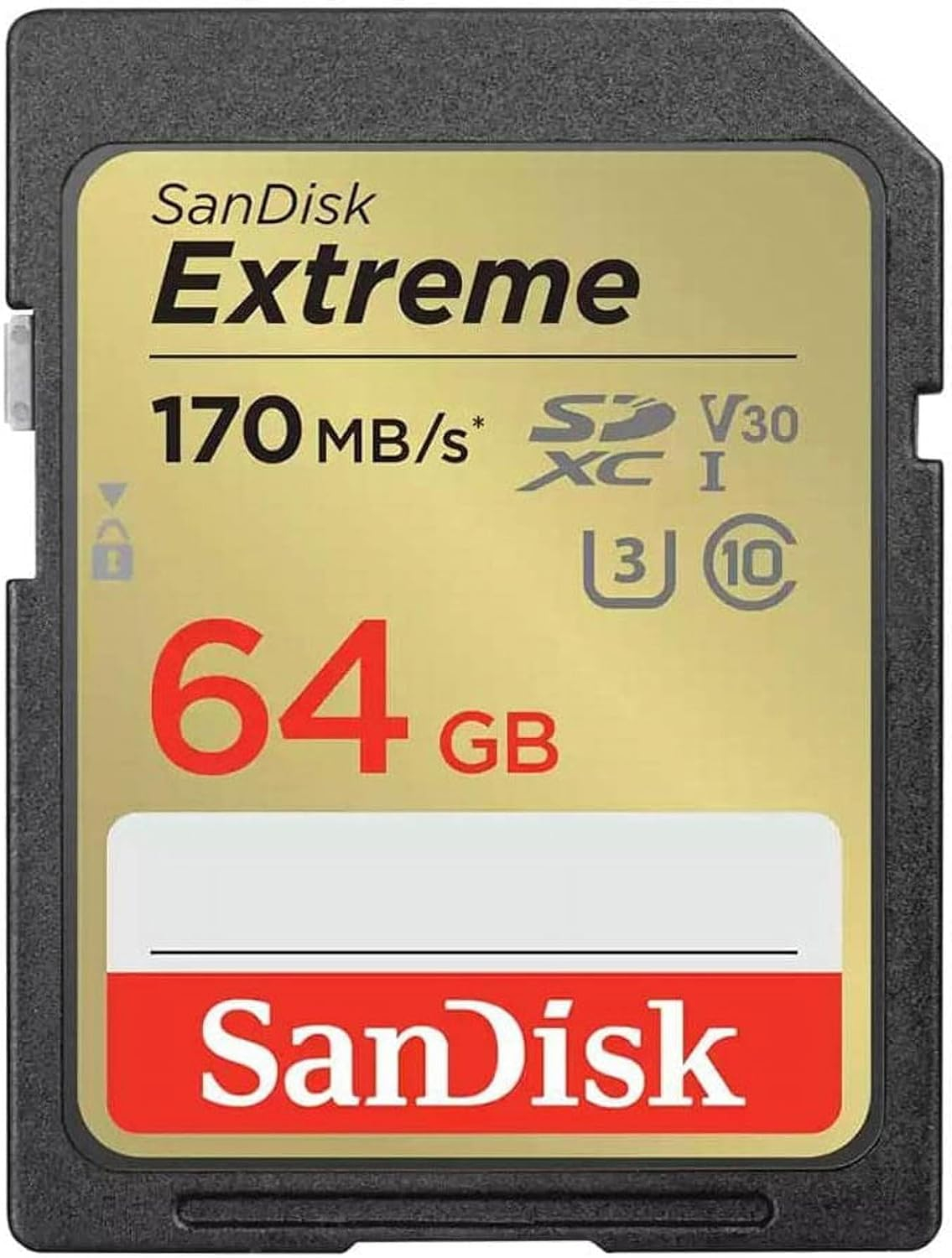 SDXC memorijska kartica SANDISK Extreme PLUS 32GB, 170MB/s i 80MB/s čitanje/pisanje, UHS-I, Class 10, U3, V30