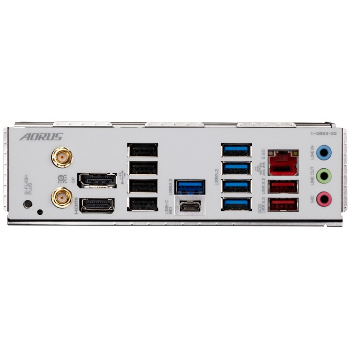 GIGABYTE B650 AORUS ELITE AX ICE, DDR5, SATA3, USB3.2Gen2x2, DP, 2.5GbE, WiFi 6E, AM5 ATX-6