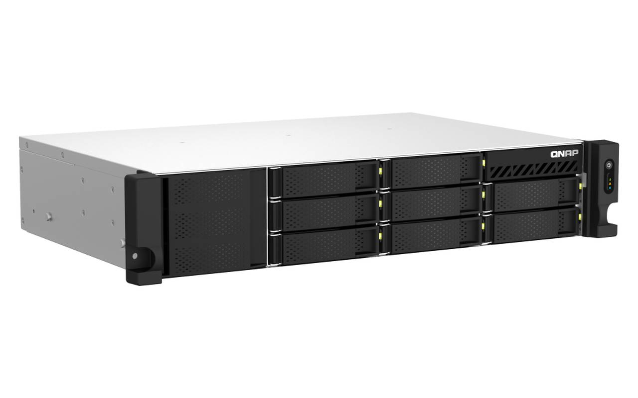 NAS server for 8 disks, 4GB ram, 2.5Gb network-0