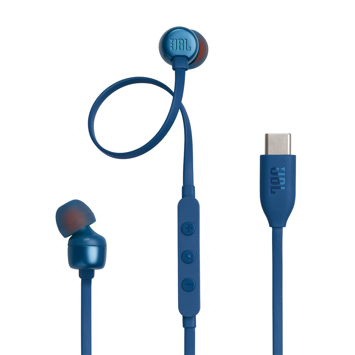 Slušalice JBL Tune 310C, USB-C, žične, plave-0