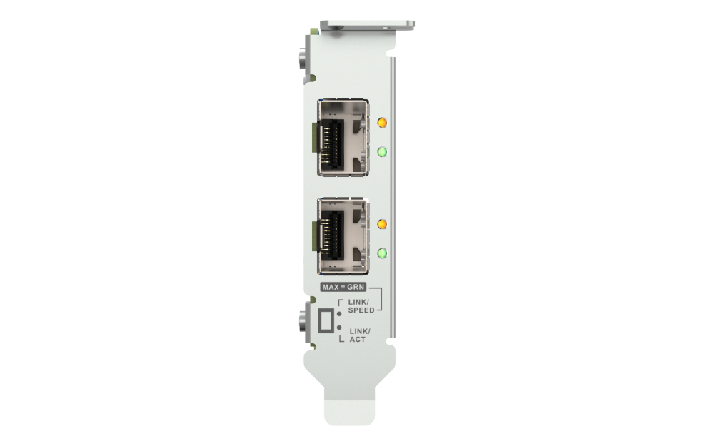 Mrežna kartica QNAP QXG-10G2SF-X710 (2x SFP+ portovi, 10Gb/1Gb, PCIe Gen3 x8, SR-IOV, bez ventilatora)-4