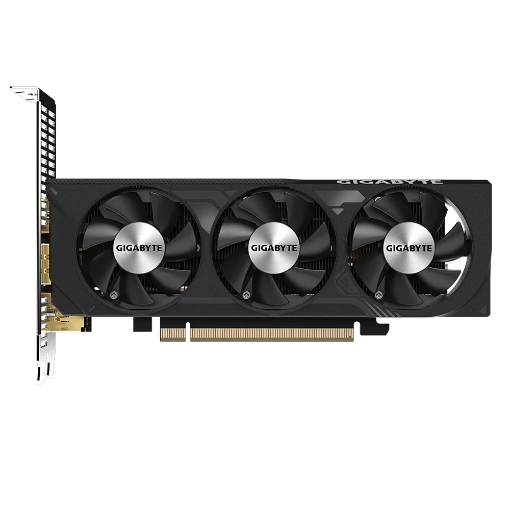 Graphics card GIGABYTE GeForce RTX 4060 OC Low Profile 8G, 8GB GDDR6, PCI-E 4.0-1