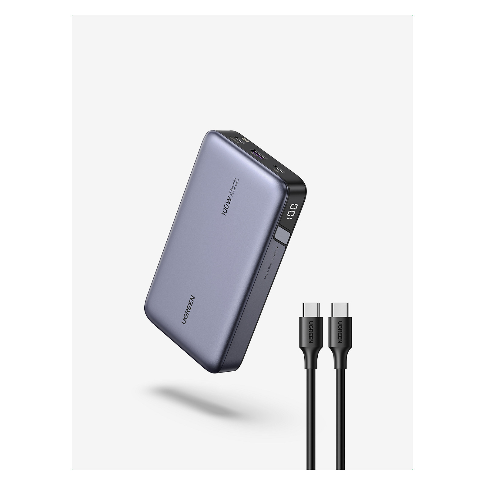 Ugreen 100W 20000mAh Portable Three Port Laptop Battery-13
