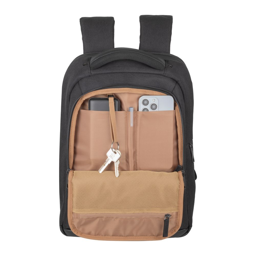 RivaCase ECO backpack for MacBook Air 15 and laptops up to 14", black-10