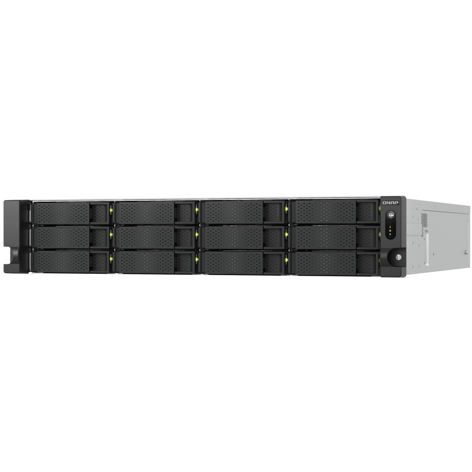 NAS server QNAP TS-h1277AXU-RP 12 diskova, 32GB RAM, 10Gb mreža-12
