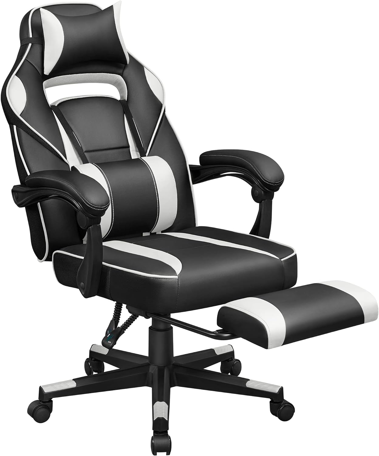 SONGMICS OBG73BRV1 Gaming chair, black-red-0