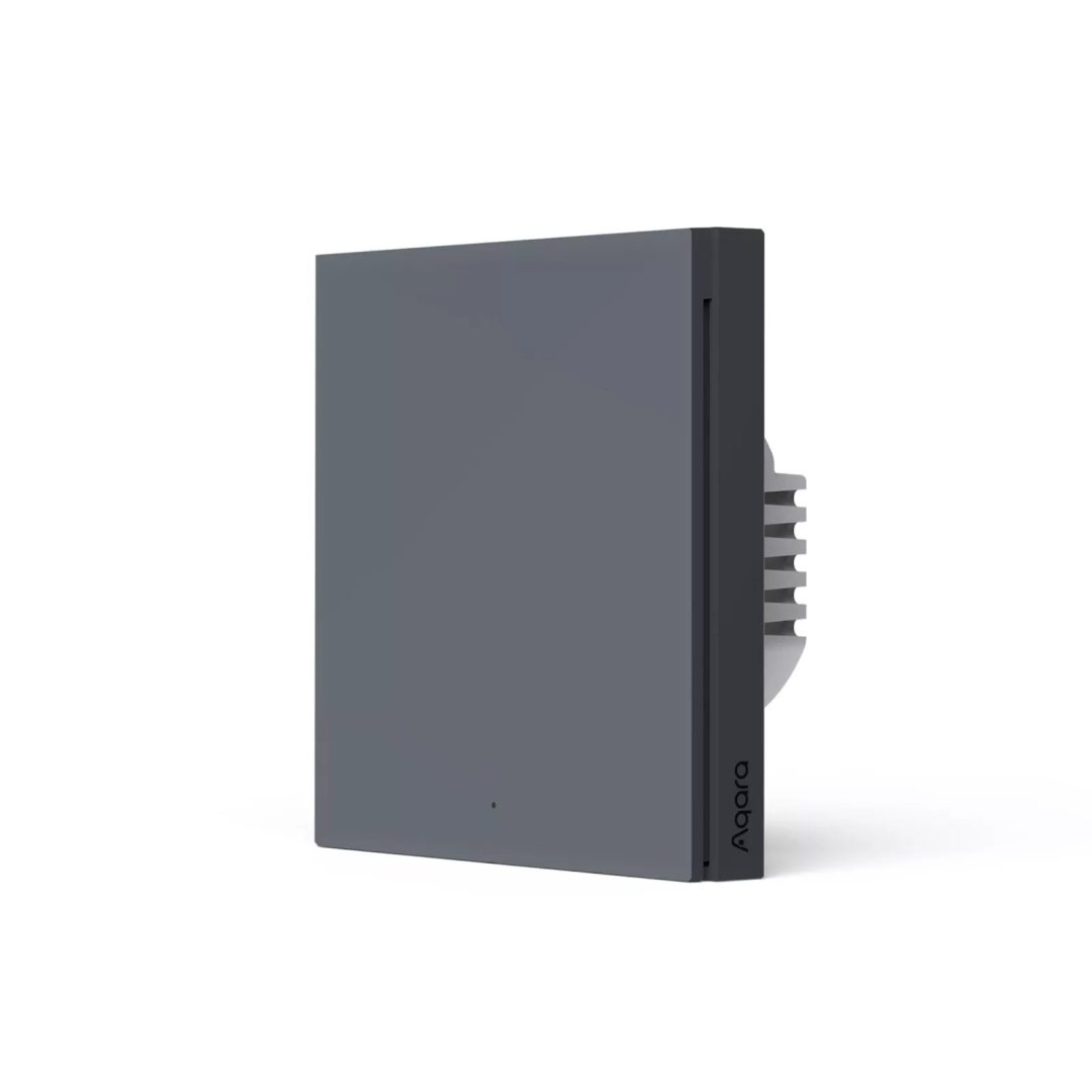AQARA single wall switch H1 EU with neutral conductor, WS-EUK03 GRAY-1