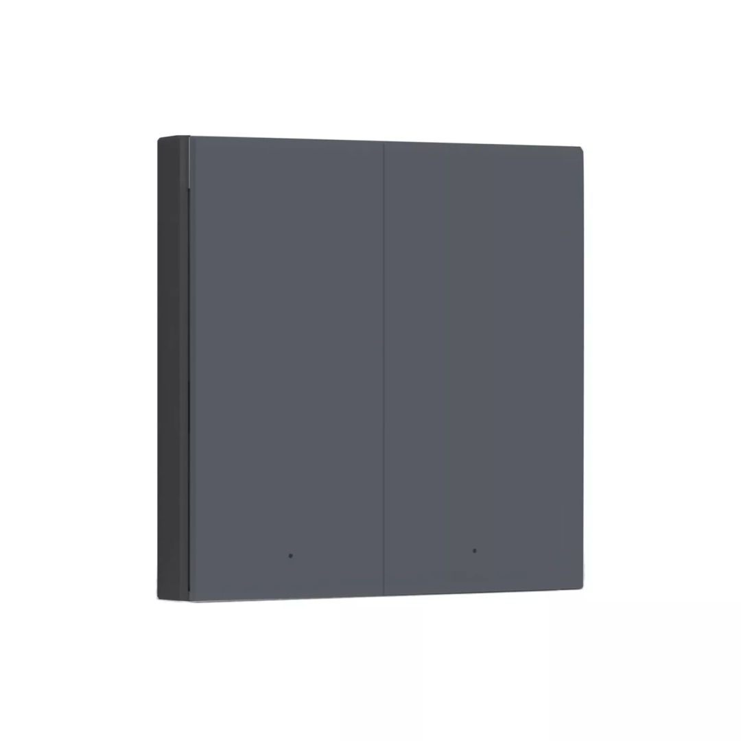 AQARA double wall switch H1 EU with neutral conductor, WS-EUK04 GRAY-3