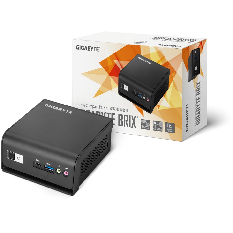 Mini računalo GIGABYTE BRIX PC NUC kit Celeron N4500 (2.5" HDD/SSD, WiFi & Bluetooth)-12