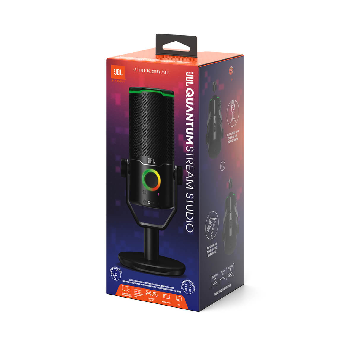 Mikrofon JBL Quantum Stream Studio (crna boja)-5