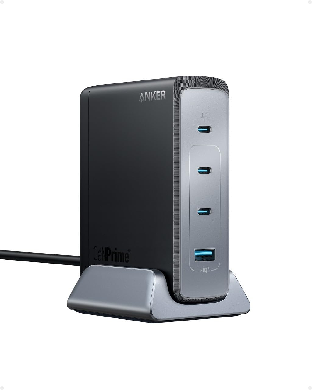 Stolni punjač ANKER 749 (240W, 4 porta, GaN, crni)-0