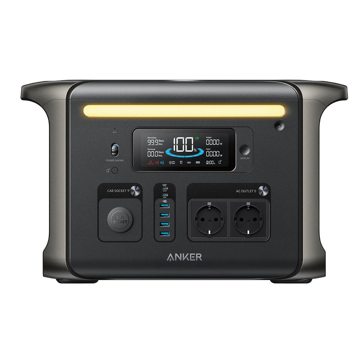 Prijenosna napajanja ANKER SOLIX F1500 (crna, kapacitet 1500mAh)-0