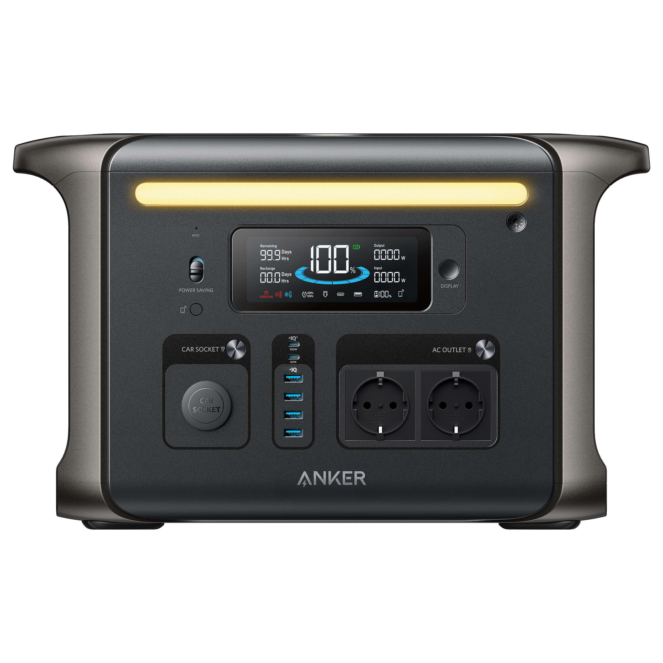 Prijenosna napajanja ANKER SOLIX F1500 (crna, kapacitet 1500mAh)-15
