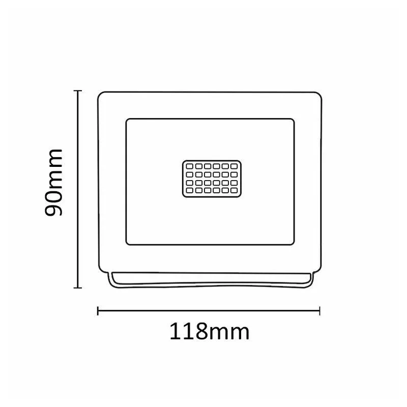 Reflektor ASALITE LED Slim 20W bijeli (4500K, 1800 lumena)-4