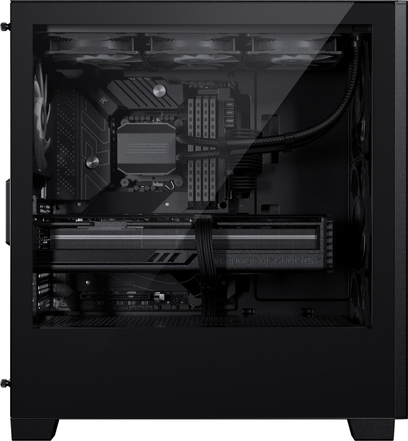 Kućište za računalo PHANTEKS XT Pro (staklo otporno na udarce, E-ATX, crna)-5