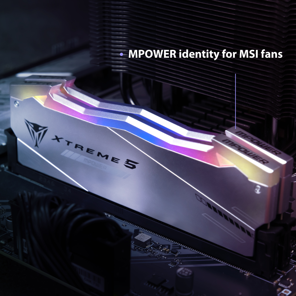 RAM PATRIOT Viper Xtreme 5 RGB MPOWER (32GB (2x16GB), DDR5-6400, CL32, 1.4V)-1