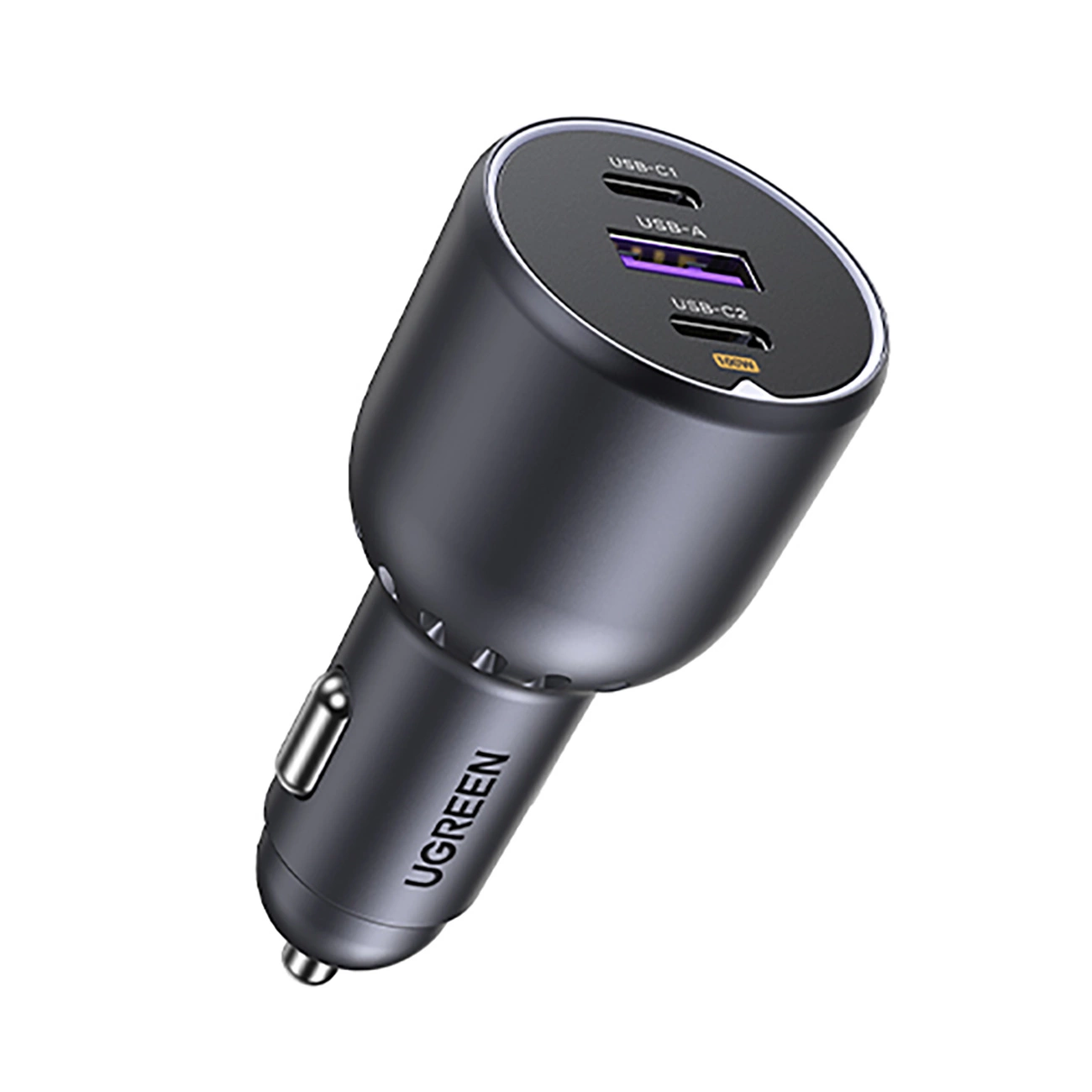Auto punjač UGREEN 130W 3-Port Car Charger (130W, 3 priključka)-1