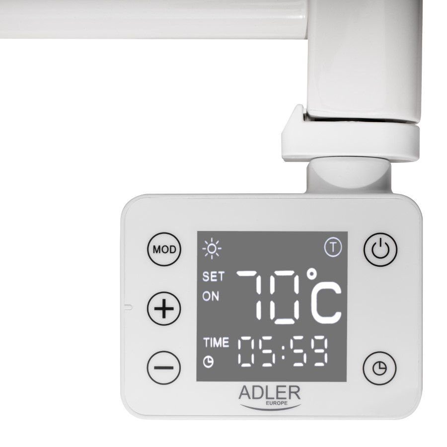Radijator za kupaonicu ADLER AD7824 (600W, LED zaslon)-8