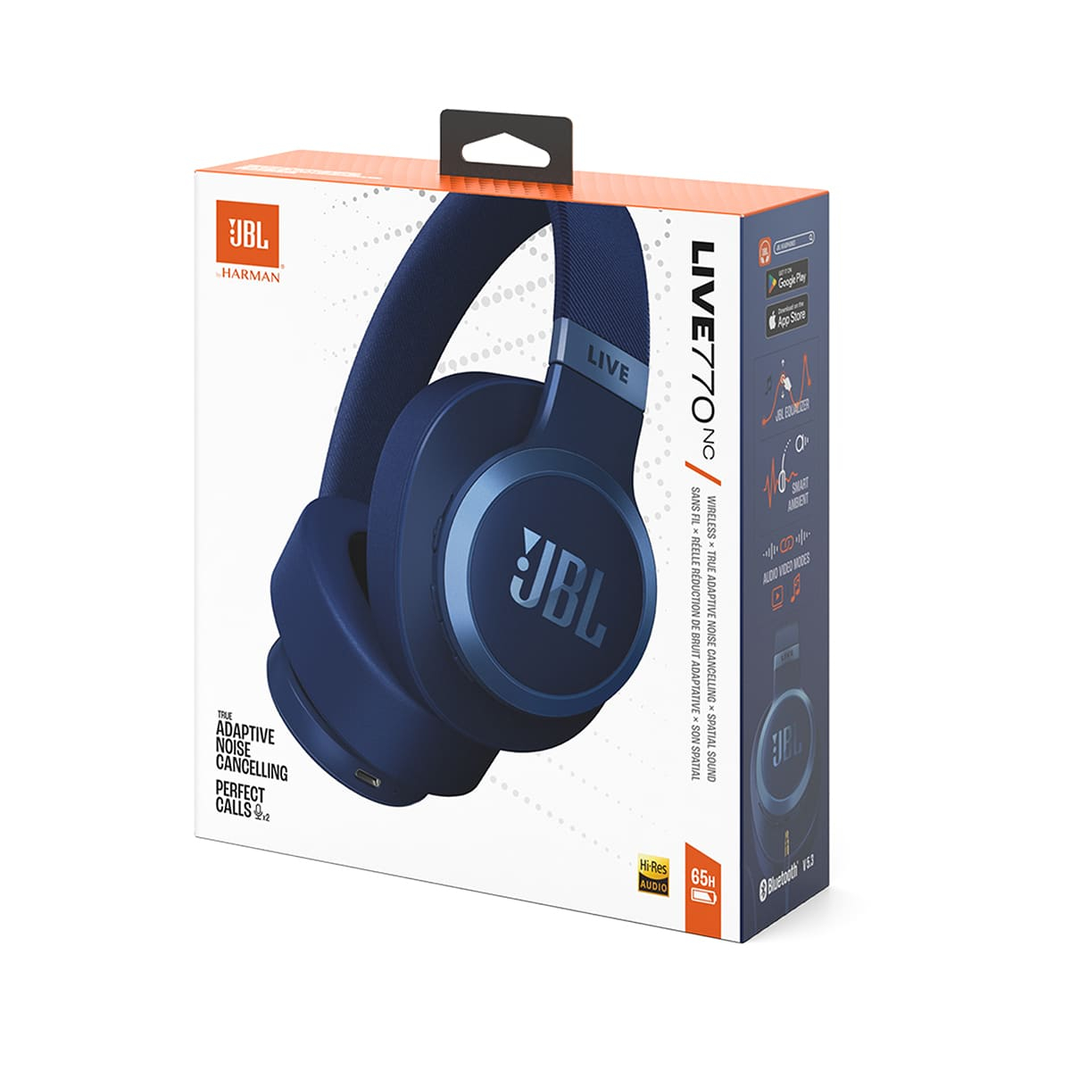 Slušalice JBL Live 770NC Over-Ear (ANC, bežične, plave)-8