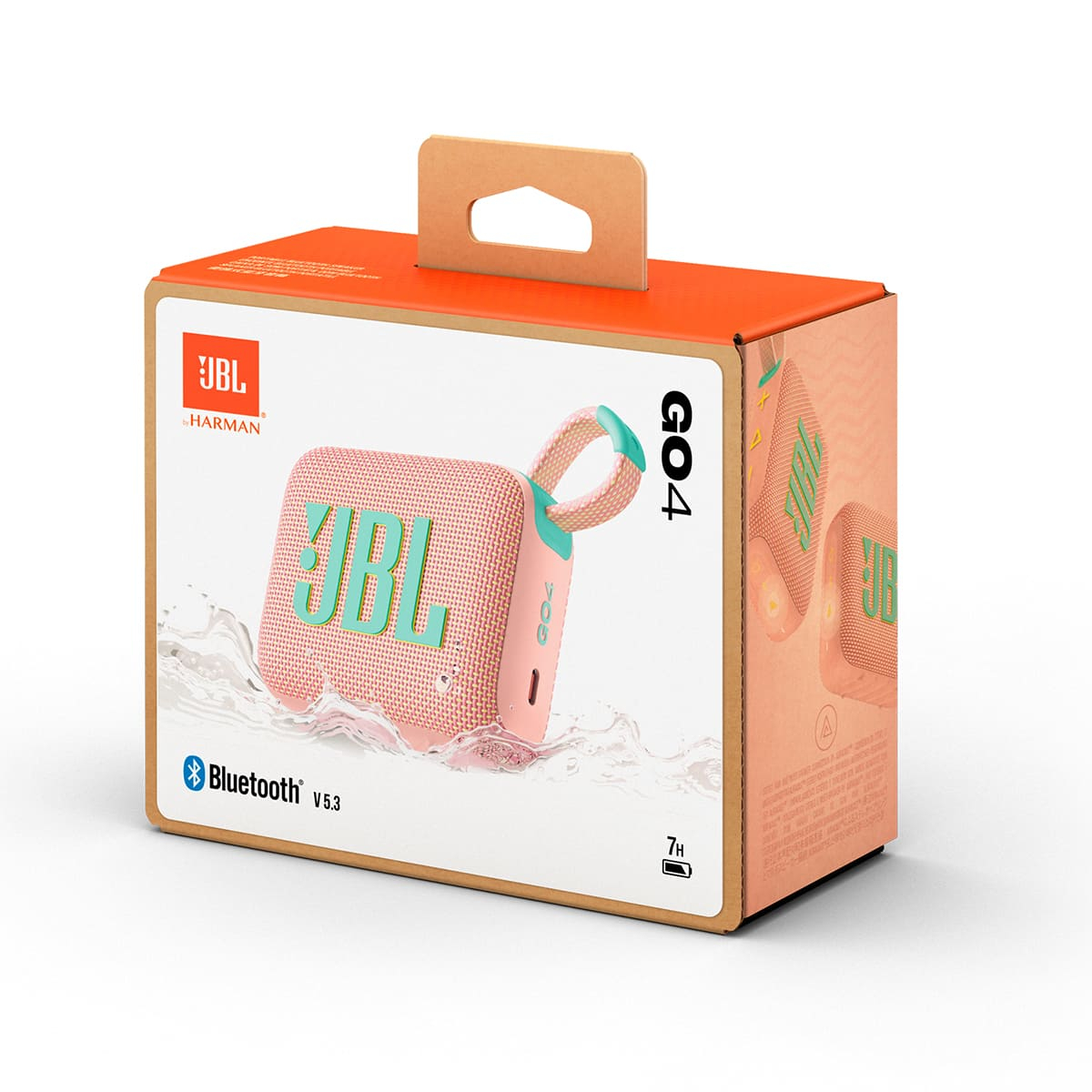 Bluetooth zvučnik JBL GO 4 (Bluetooth, rozi)-6