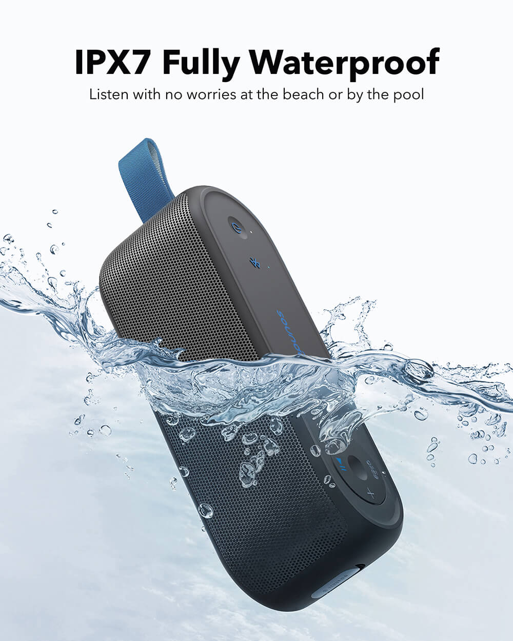 Prijenosni Bluetooth Zvučnik ANKER Soundcore Select 3 (Crna boja)-7