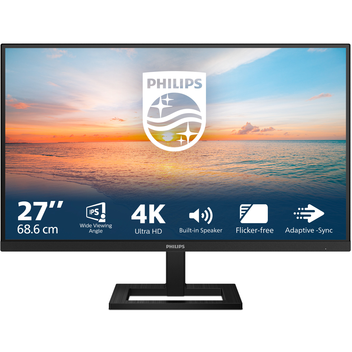 Monitor PHILIPS 27E1N1800AE (27", IPS, 4K, 60Hz)-13