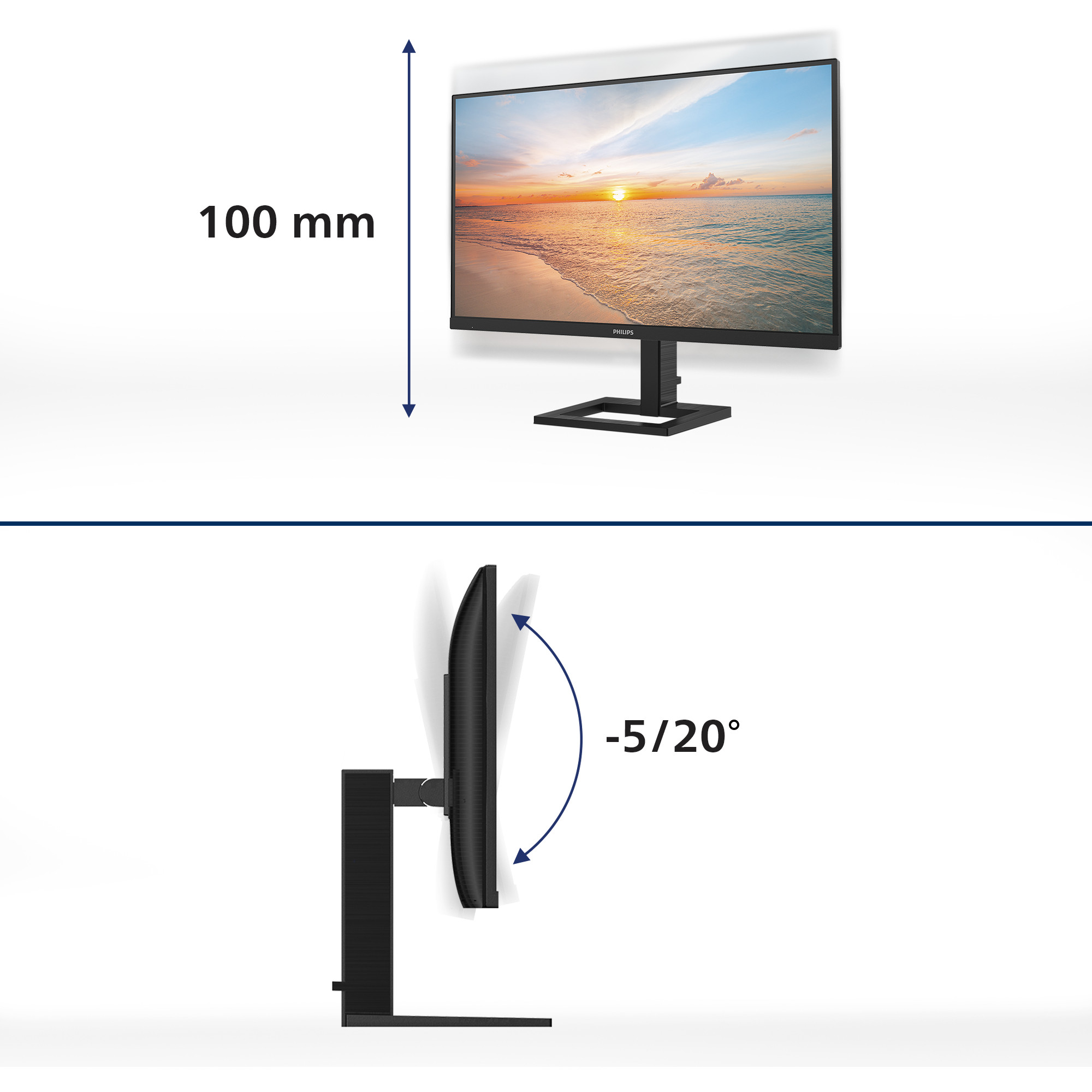 Monitor PHILIPS 27E1N1800AE (27", IPS, 4K, 60Hz)-17