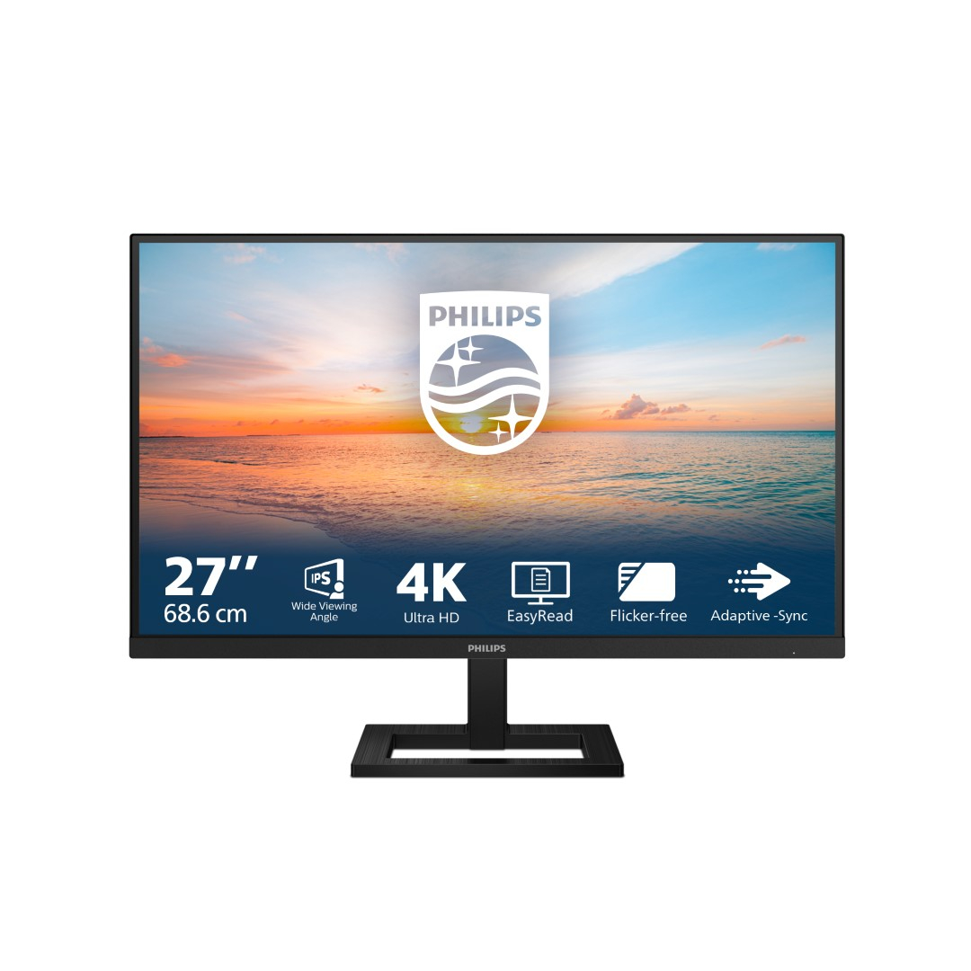 Monitor PHILIPS 27E1N1900AE (27" IPS, 4K, 60Hz)-1