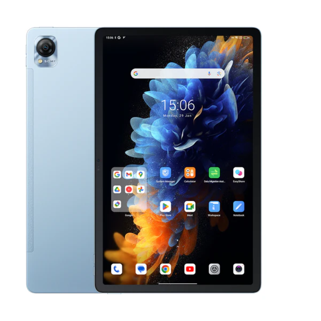 Tablet BLACKVIEW Mega 1 (11.5'', 12GB/256GB, WiFi, 4G, Android 13, uključena torbica, zaštitna folija i olovka, plavi)-0