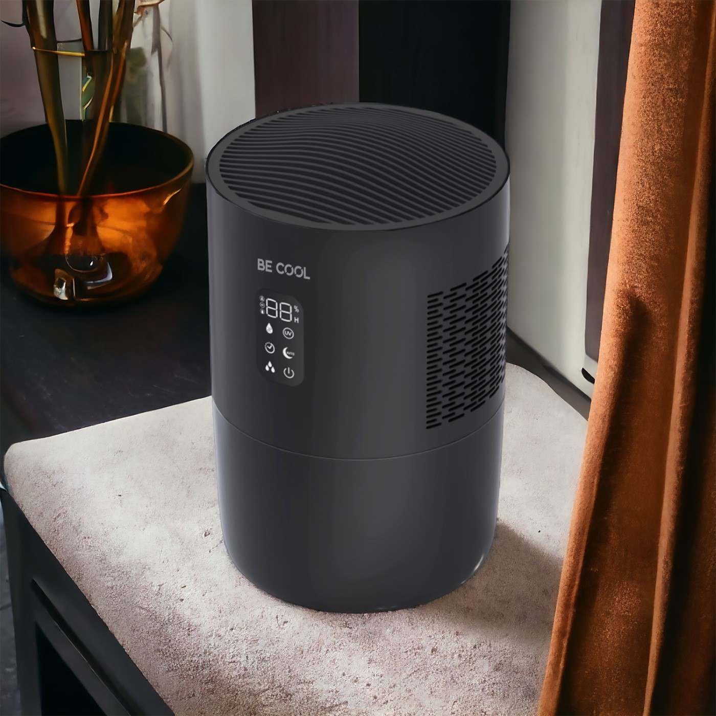 Pročišćivač zraka BECOOL BCAW2402 (2 u 1, stopa ovlaživanja do 300 ml/h, UV sterilizacija, Wi-Fi, kontrolna aplikacija)-2