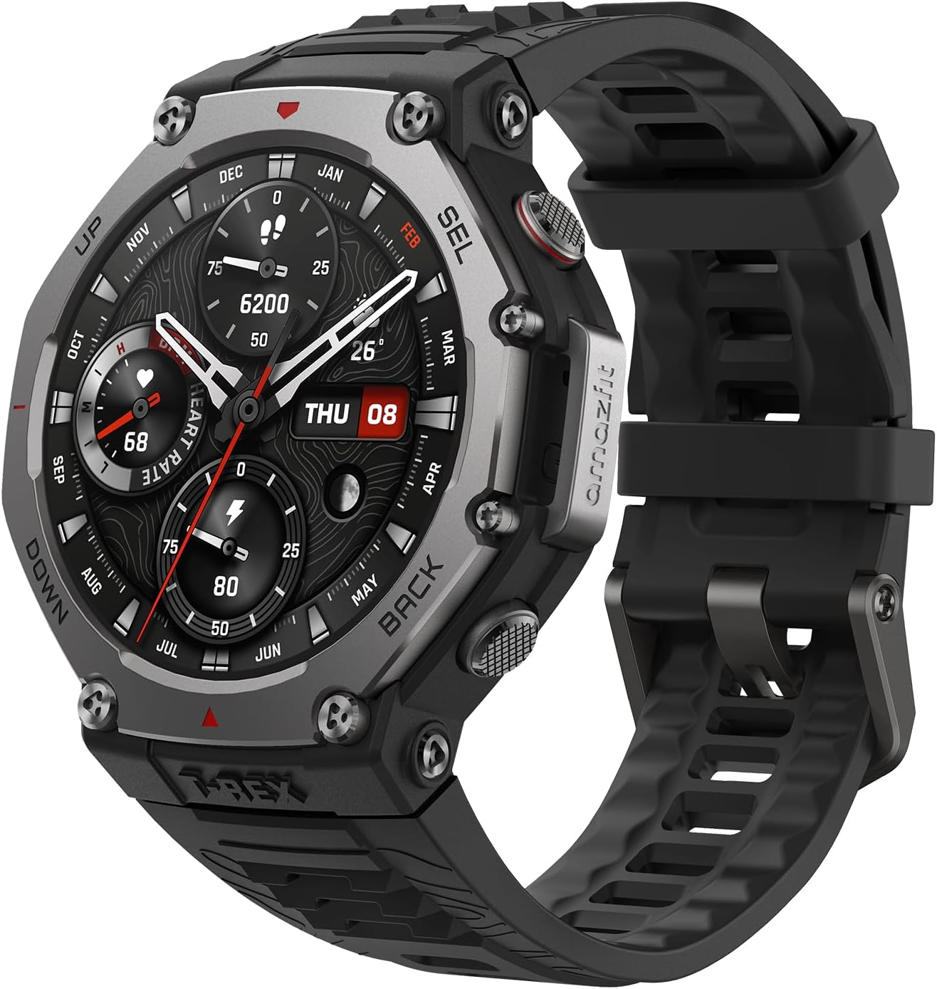 Pametni sat AMAZFIT T-REX 3 48mm crni