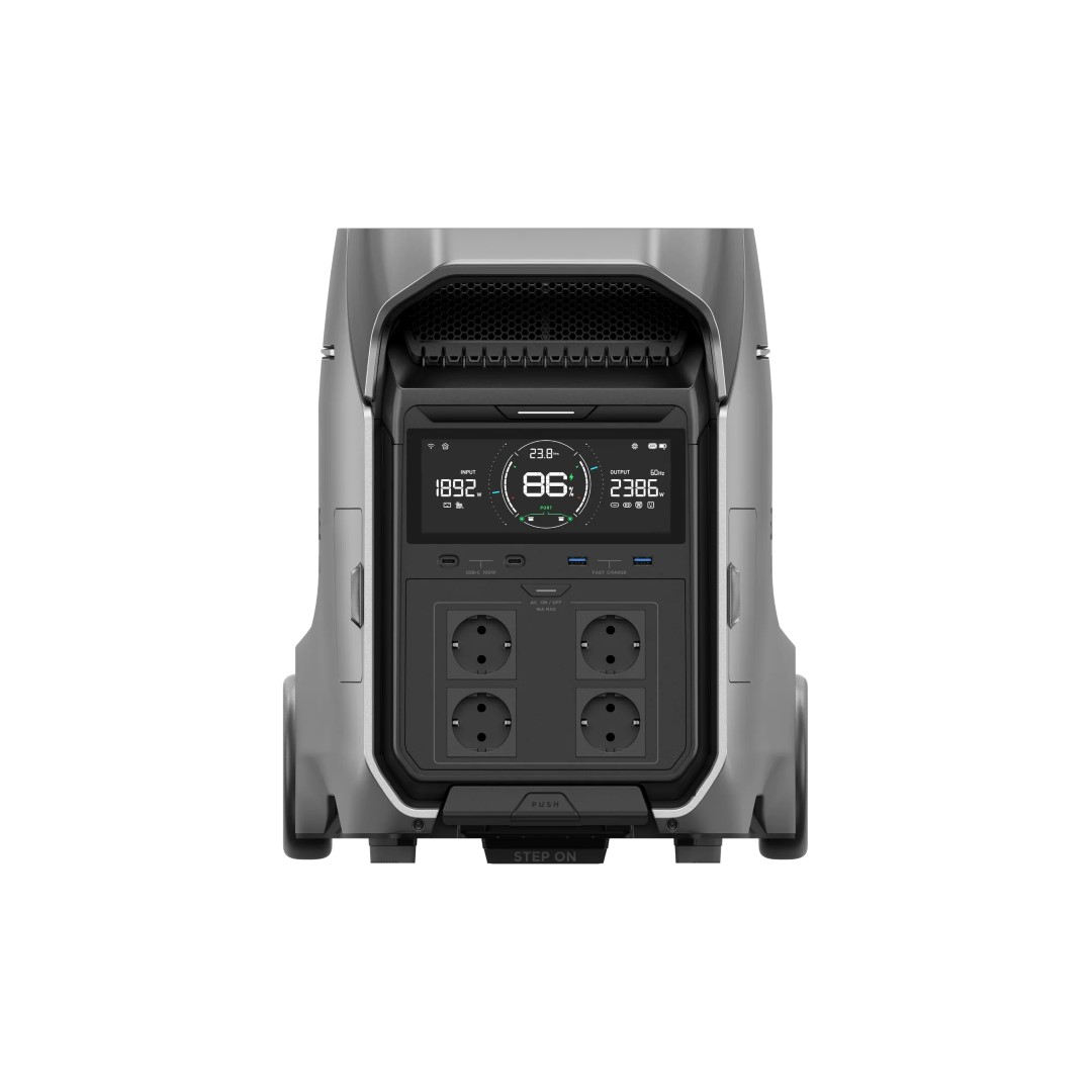 Prijenosna električna stanica ECOFLOW Delta Pro 3 (4096Wh, 7x 220V utičnica, Wi-Fi, Bluetooth, USB-C)-2