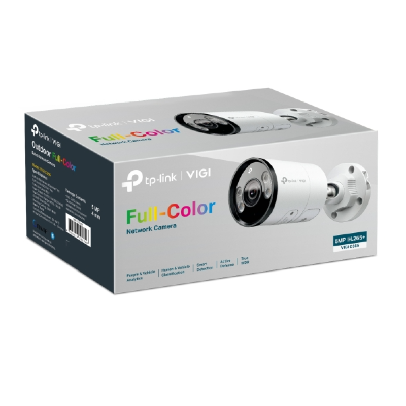 Kamera TP-LINK VIGI 5MP Outdoor Full-Color Bullet Network kamera C355 4mm-2