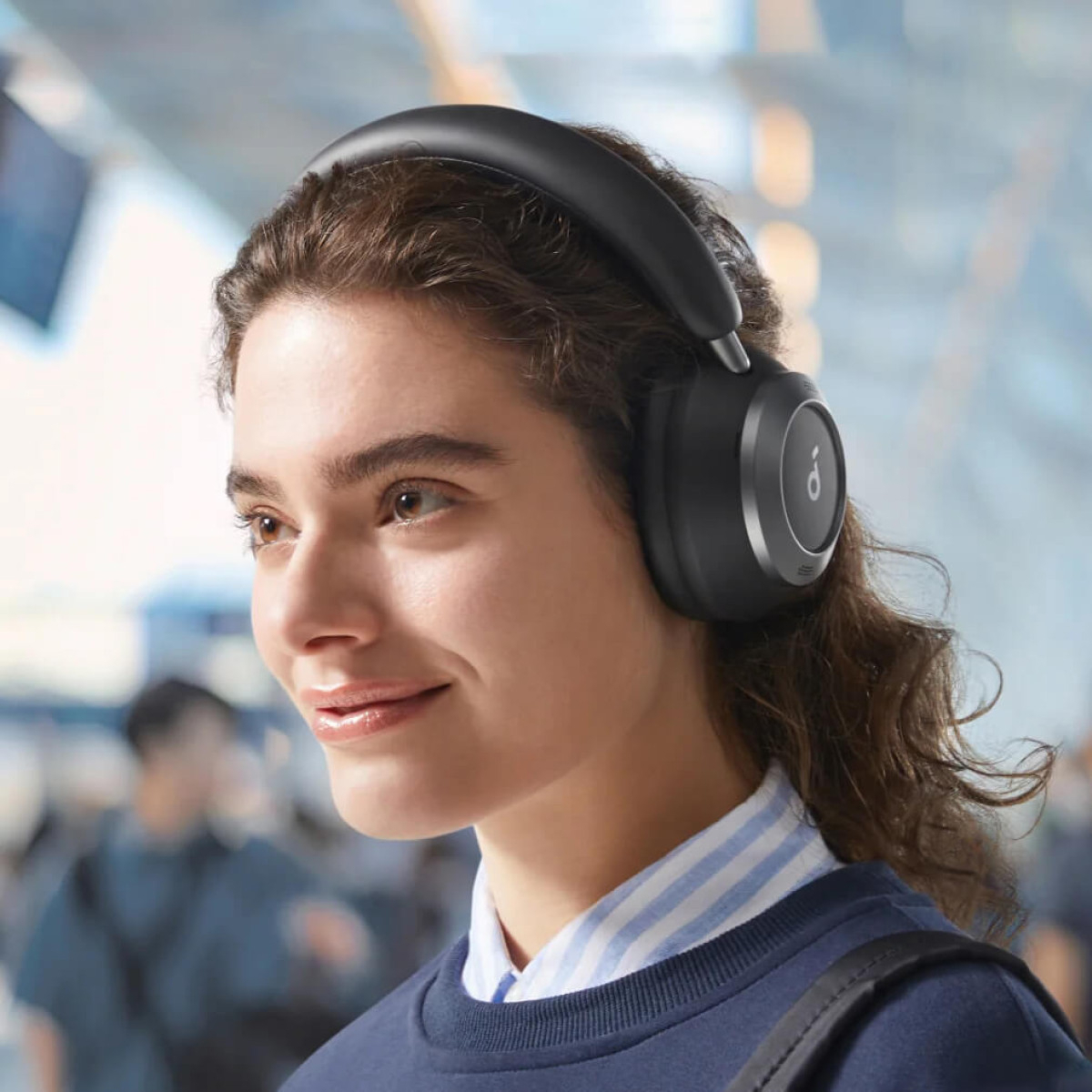 Slušalice SOUNDCORE Space One Pro bežične Bluetooth ANC, crne-2