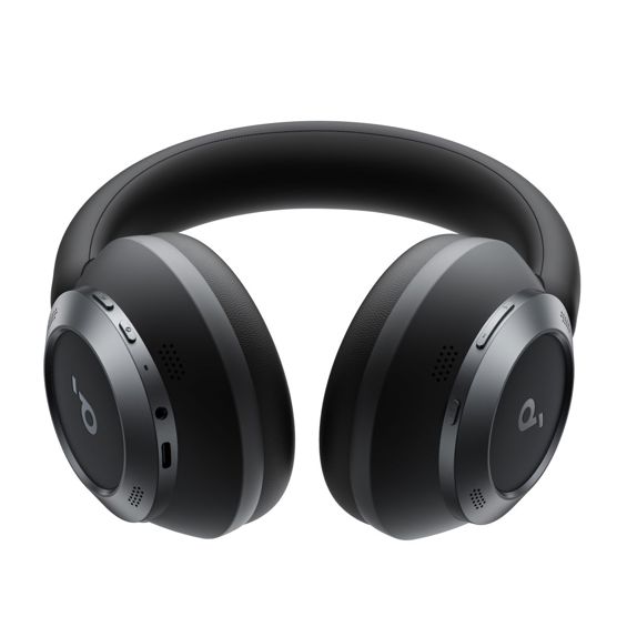 Slušalice SOUNDCORE Space One Pro bežične Bluetooth ANC, crne-5