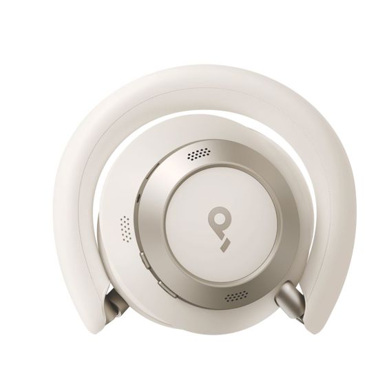 Slušalice SOUNDCORE Space One Pro bežične Bluetooth ANC, krem bijele-7
