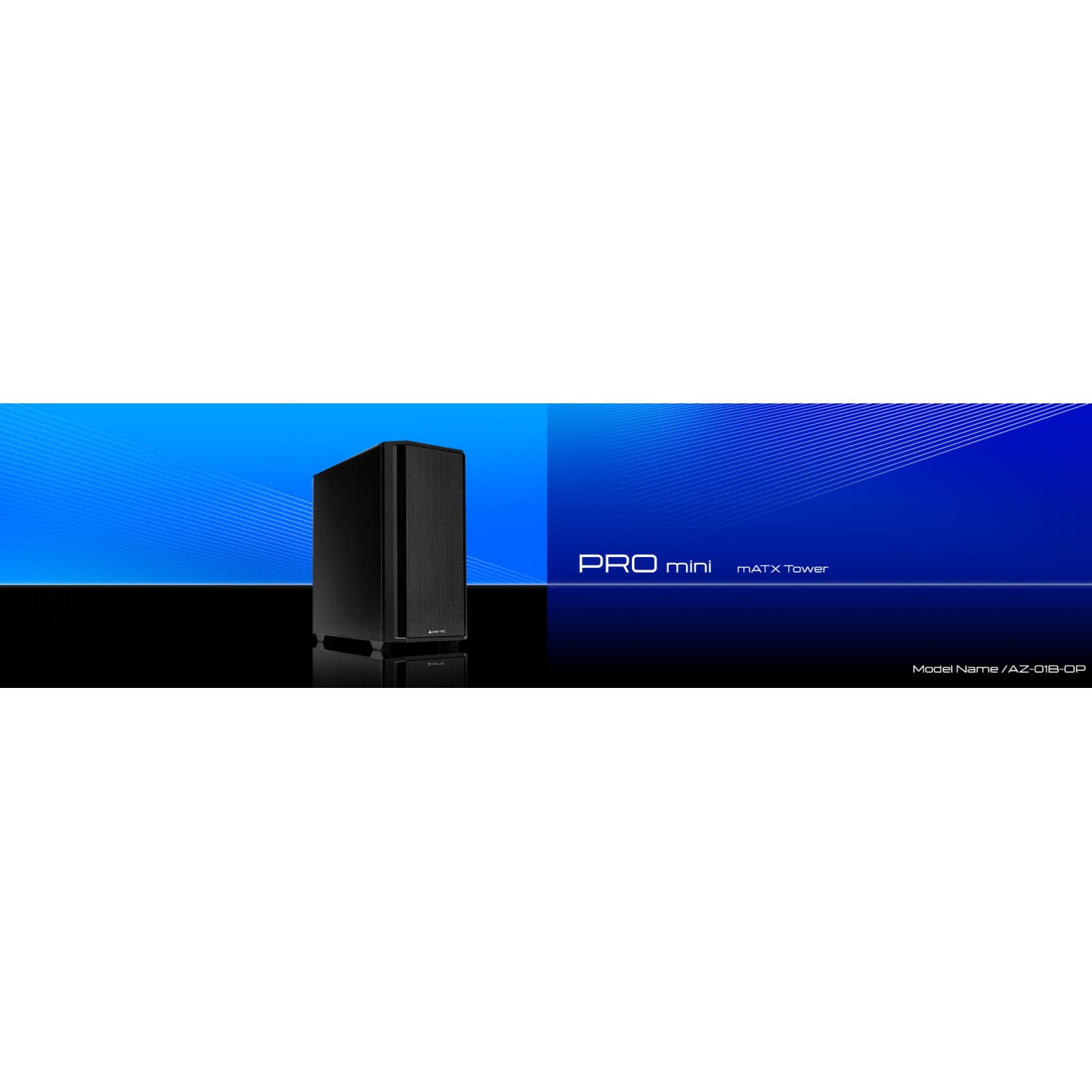 Kućište Chieftec AZ-01B-OP USB Type C mATX, crna-8
