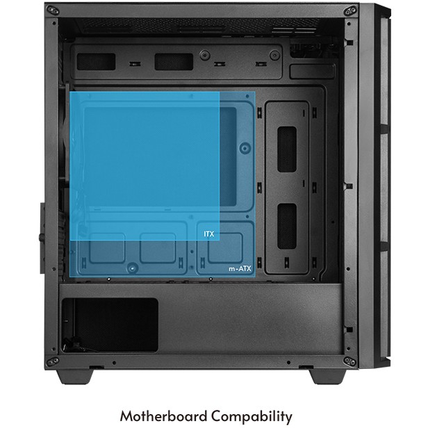 Kućište Chieftec AZ-01B-OP USB Type C mATX, crna-14